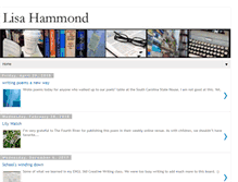 Tablet Screenshot of lisaghammond.com